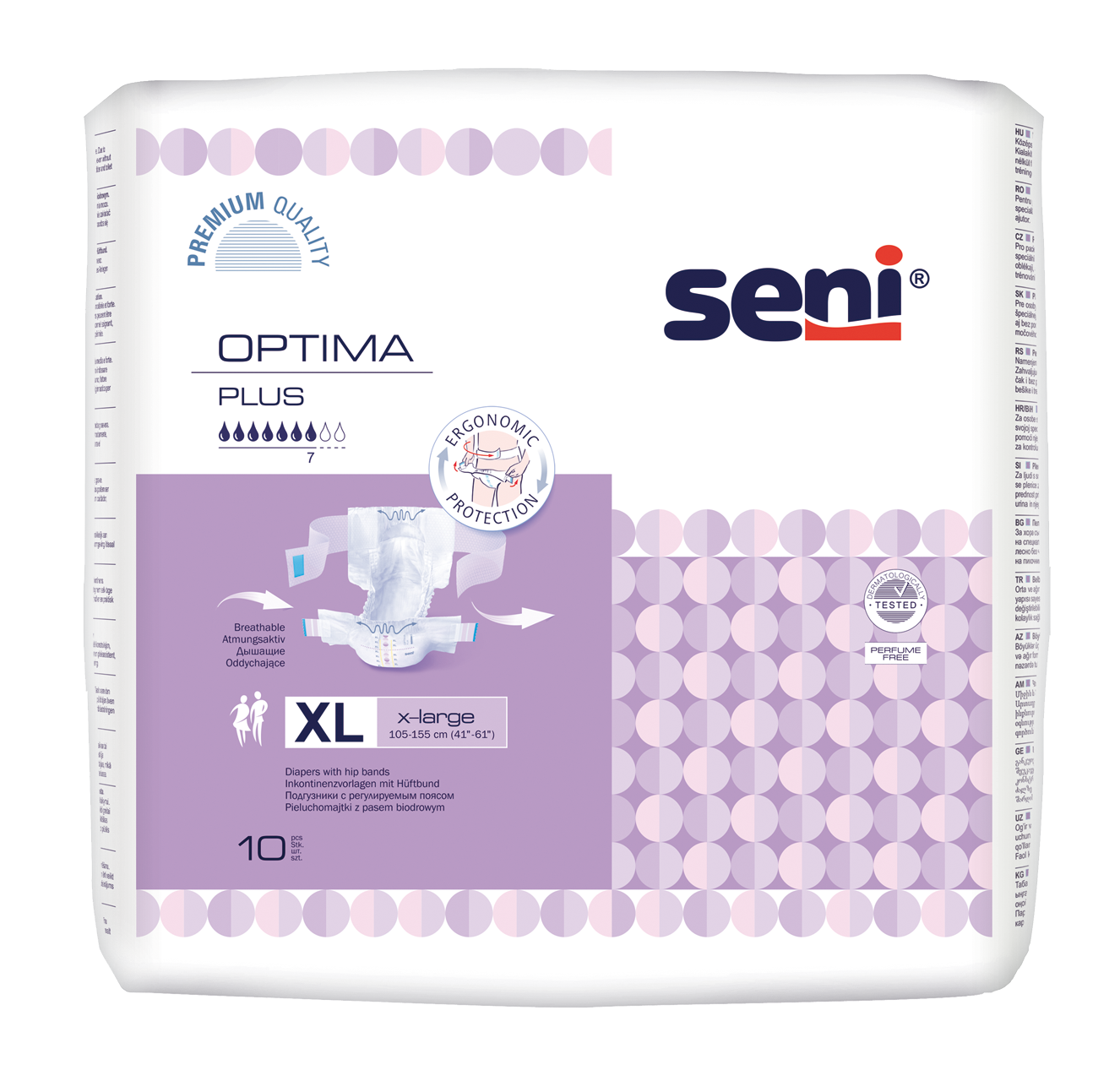 Seni Optima Plus Vorlagen mit Hüftbund