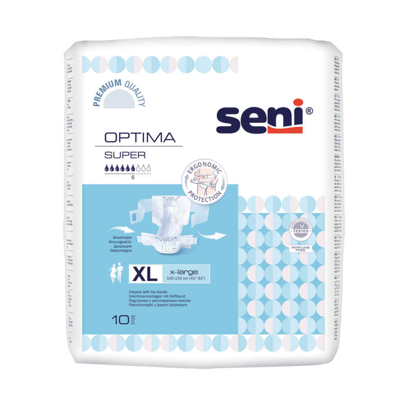 Seni Optima Super Vorlagen mit Hüftbund