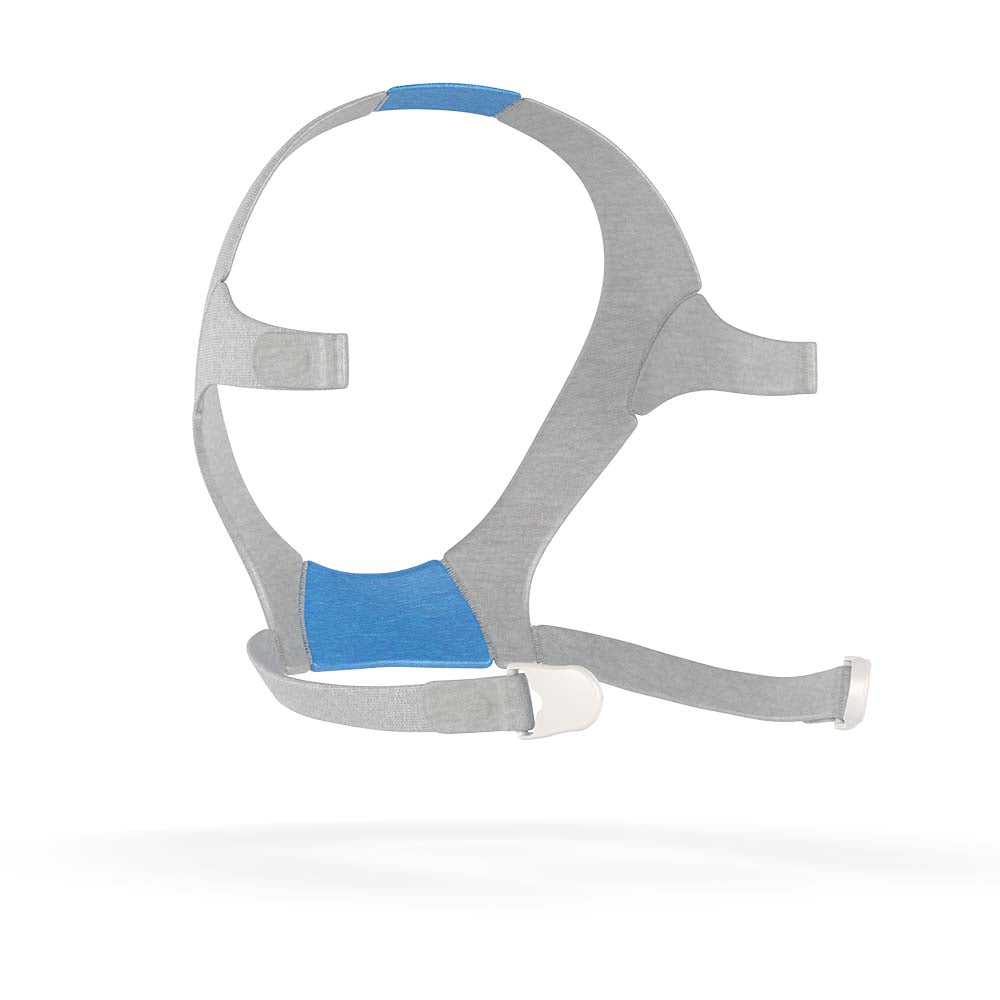 Kopfband grau/blau für ResMed AirFit™ F20 Full Face Maske