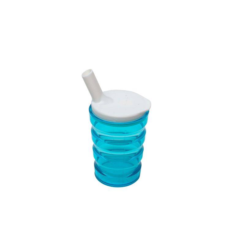 Sundo Rillenbecher/Trinkbecher blau ohne Griffe