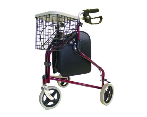 Drive Medical Rollator Tri Walker rot