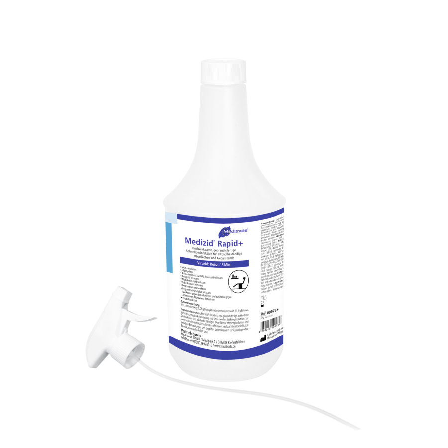 Meditrade Medizid® Rapid+ Sprühwischdesinfektion 1 Liter