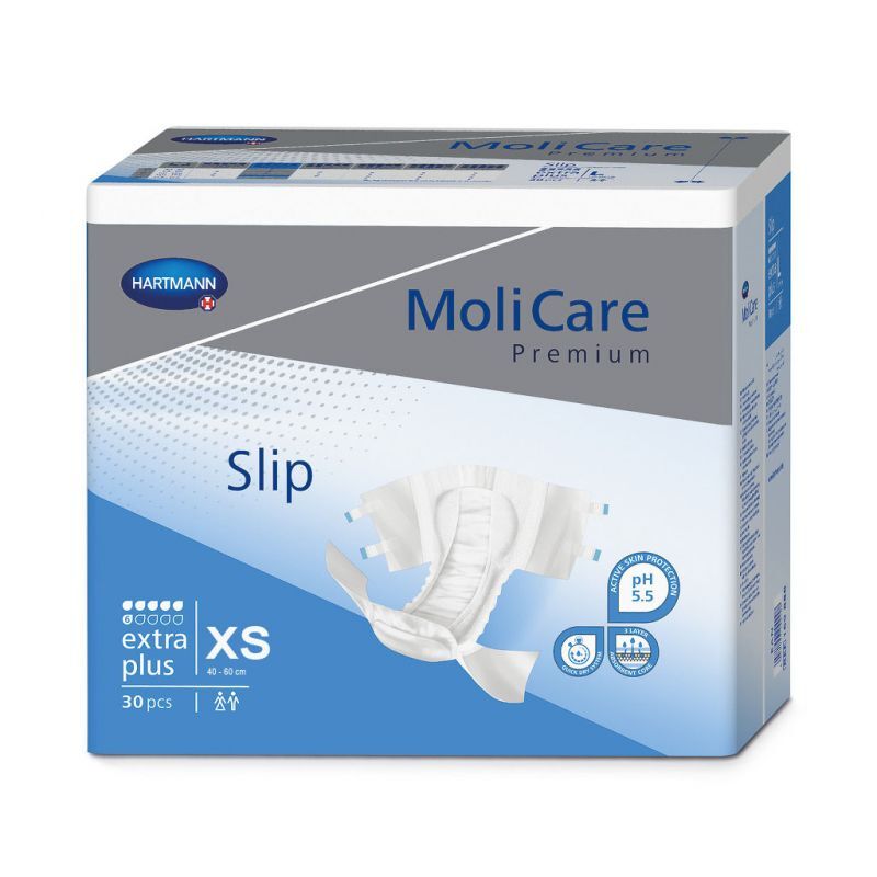 MoliCare Premium Slip Extra Plus 6 Tropfen Gr. XS 30 Stück