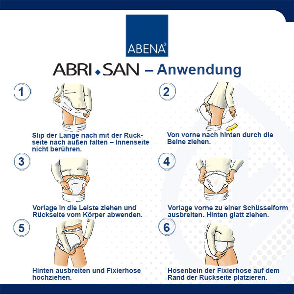 Abena San Premium Einlagen (mit Klebetape)