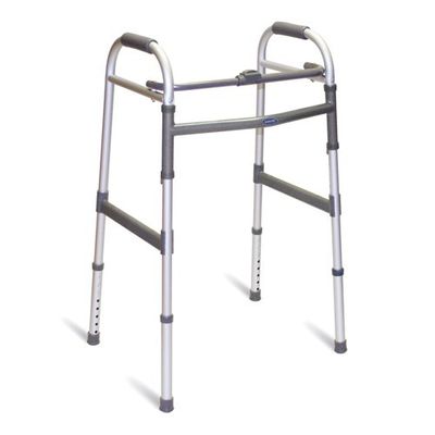 Invacare Gehgestell P409 Asteria silber starr faltbar