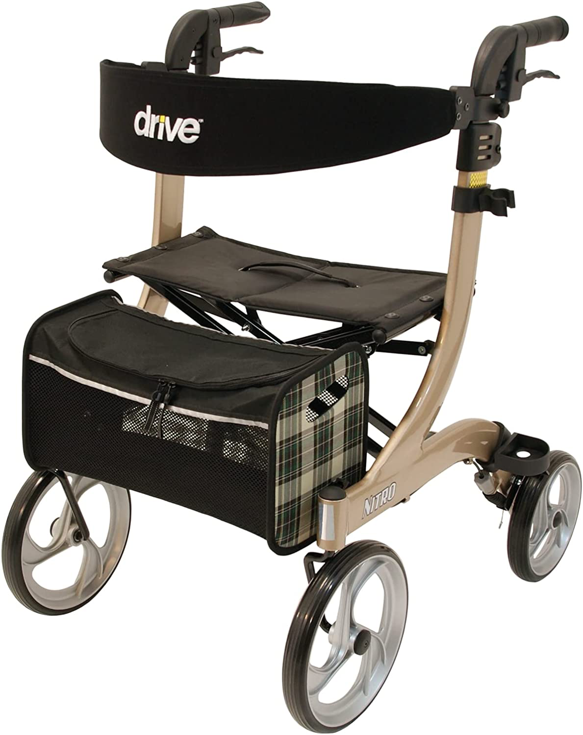 Drive Medical Leichtgewicht-Rollator Nitro Größe M