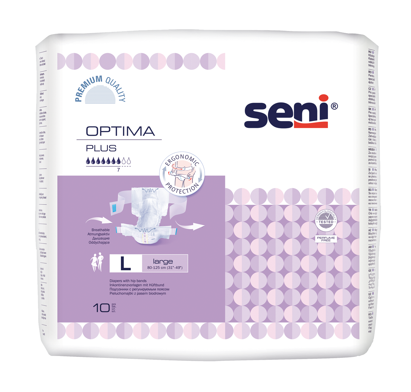 Seni Optima Plus Vorlagen mit Hüftbund