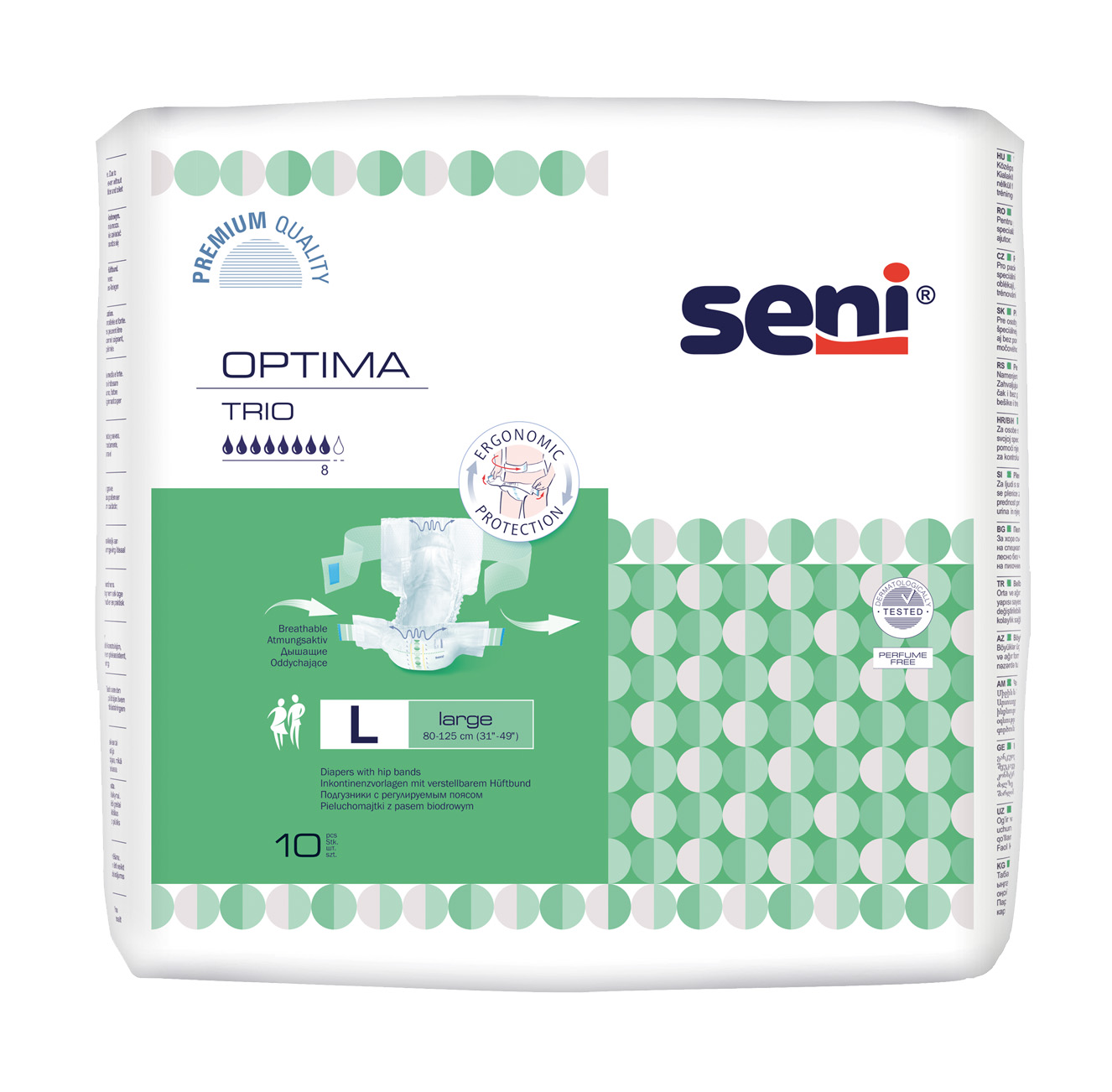 Seni Optima Trio Vorlagen mit Hüftbund