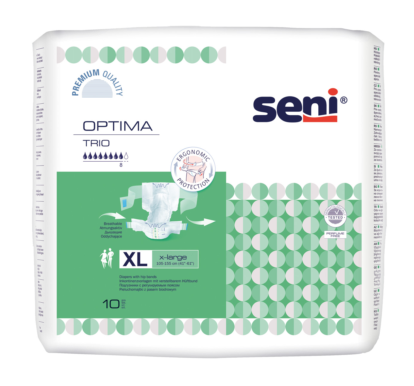 Seni Optima Trio Vorlagen mit Hüftbund