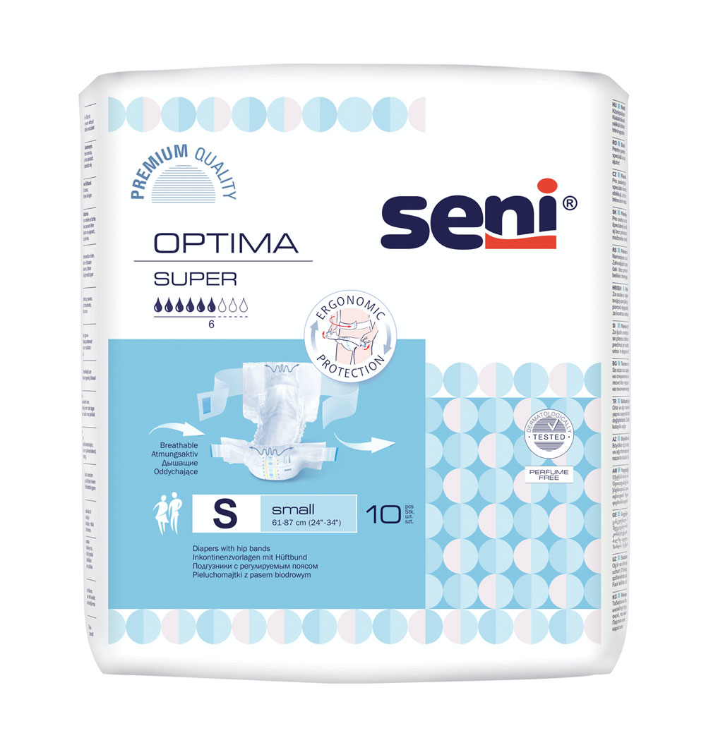 Seni Optima Super Vorlagen mit Hüftbund