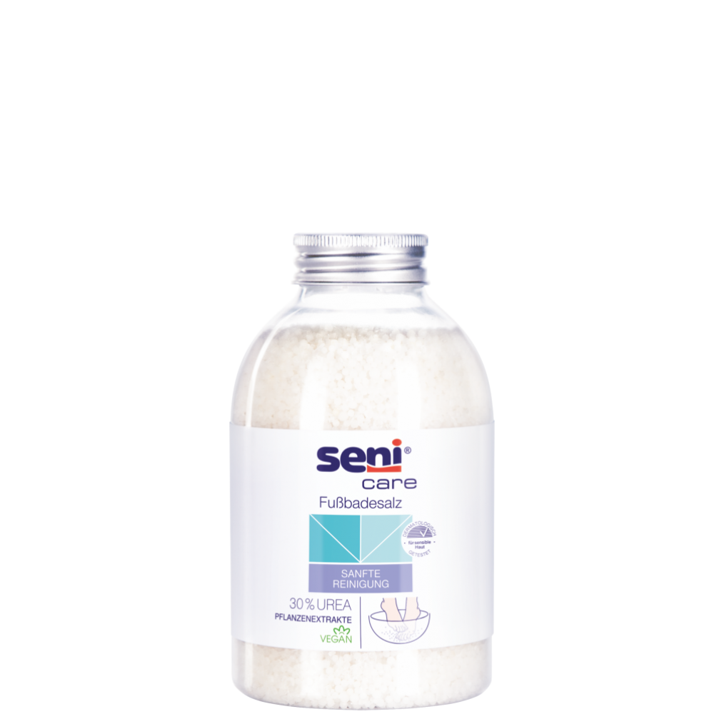 Seni Care Fußbadesalz mit 30% Urea 400 Gramm