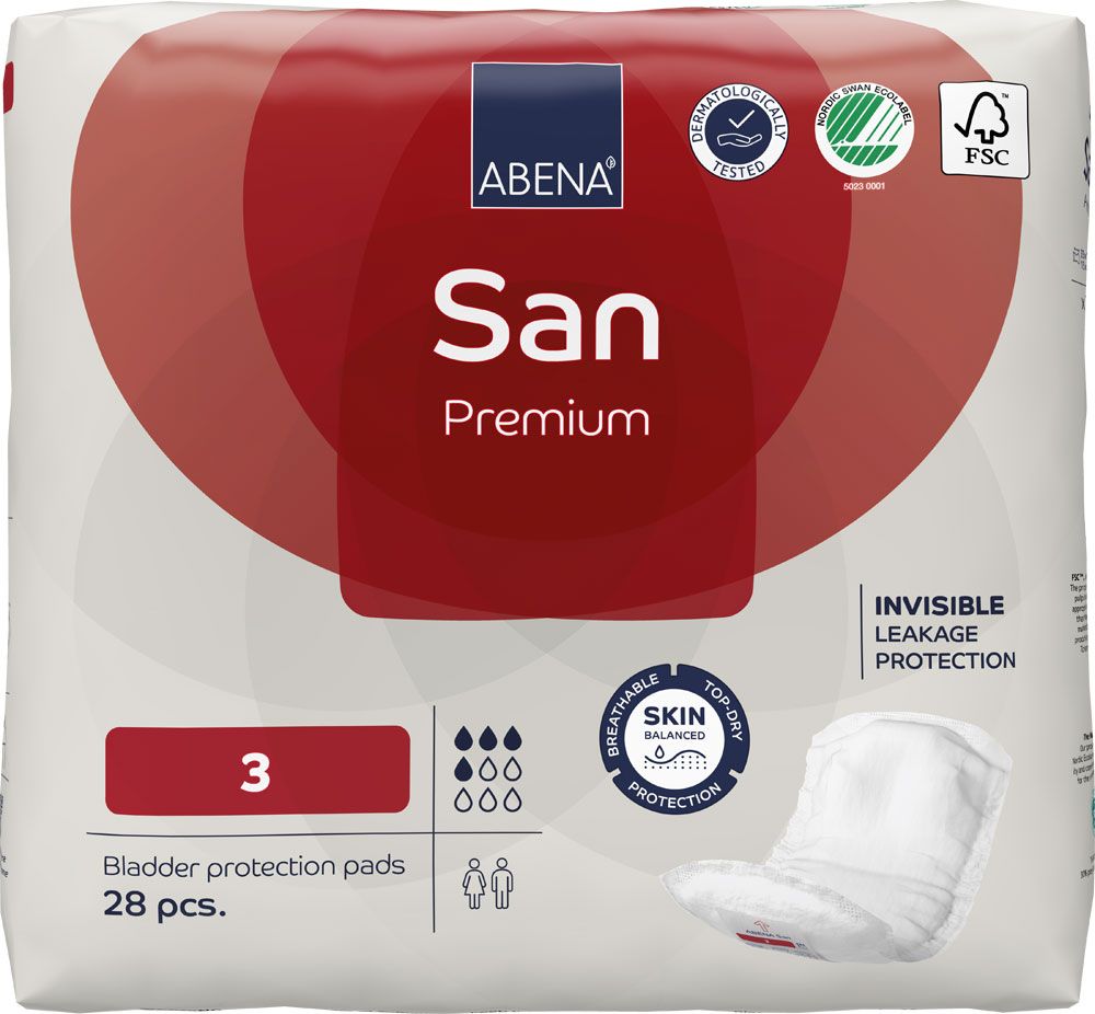 Abena San Premium Einlagen (mit Klebetape)