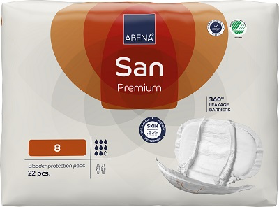 Abena San Premium Vorlagen (ohne Klebetape)